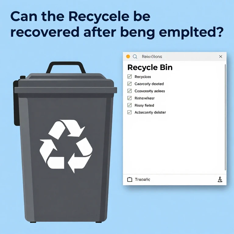 回收站清空后还能恢复吗?误删文件找回实战教程 1 误删文件找回实战教程封面