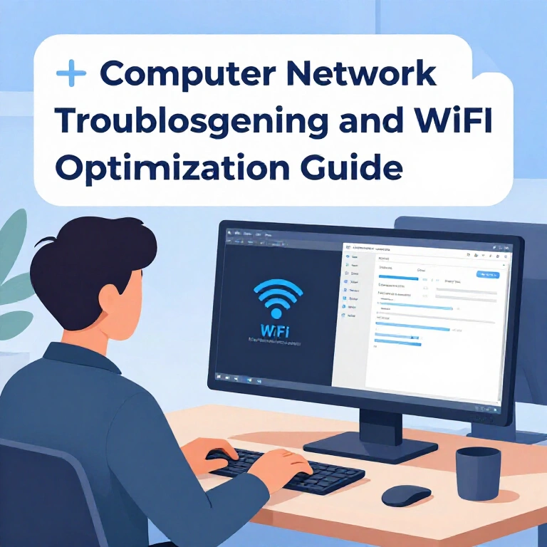 电脑网络故障排查与WiFi优化指南 1 电脑网络故障排查与WiFi优化指南封面
