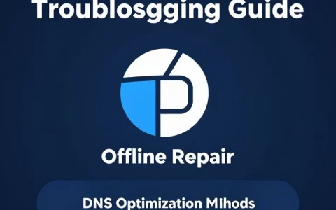 Windows网络故障排查指南：断网修复与DNS优化方法