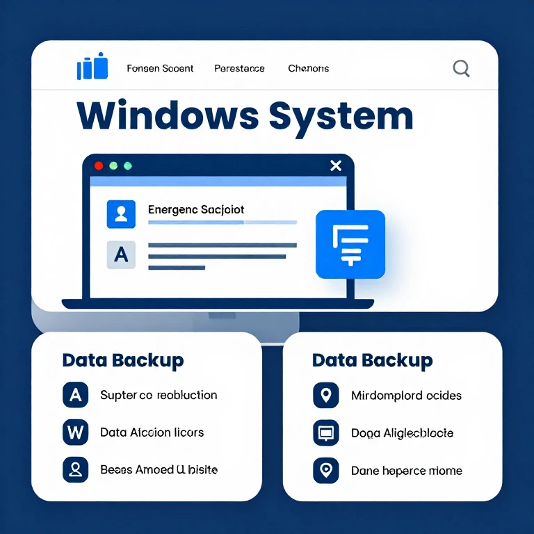 Windows系统重装与数据备份急救手册 1 Windows系统重装与数据备份急救手册封面